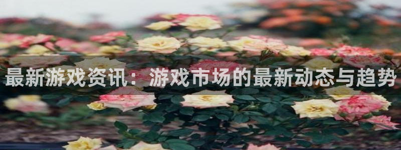 奇亿娱乐主管：最新游戏资讯：游戏市场的最新动态与趋势