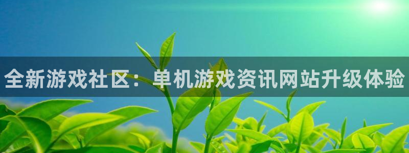 奇亿娱乐平台官网客服电话：全新游戏社区：单机游戏资讯网站升级